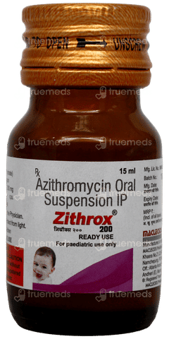 Zithrox 200 Suspension 15Ml Zithrox 200 Suspension 15Ml